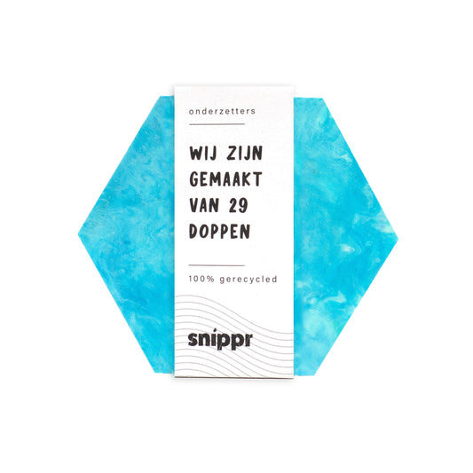 Onderzetters lichtblauw