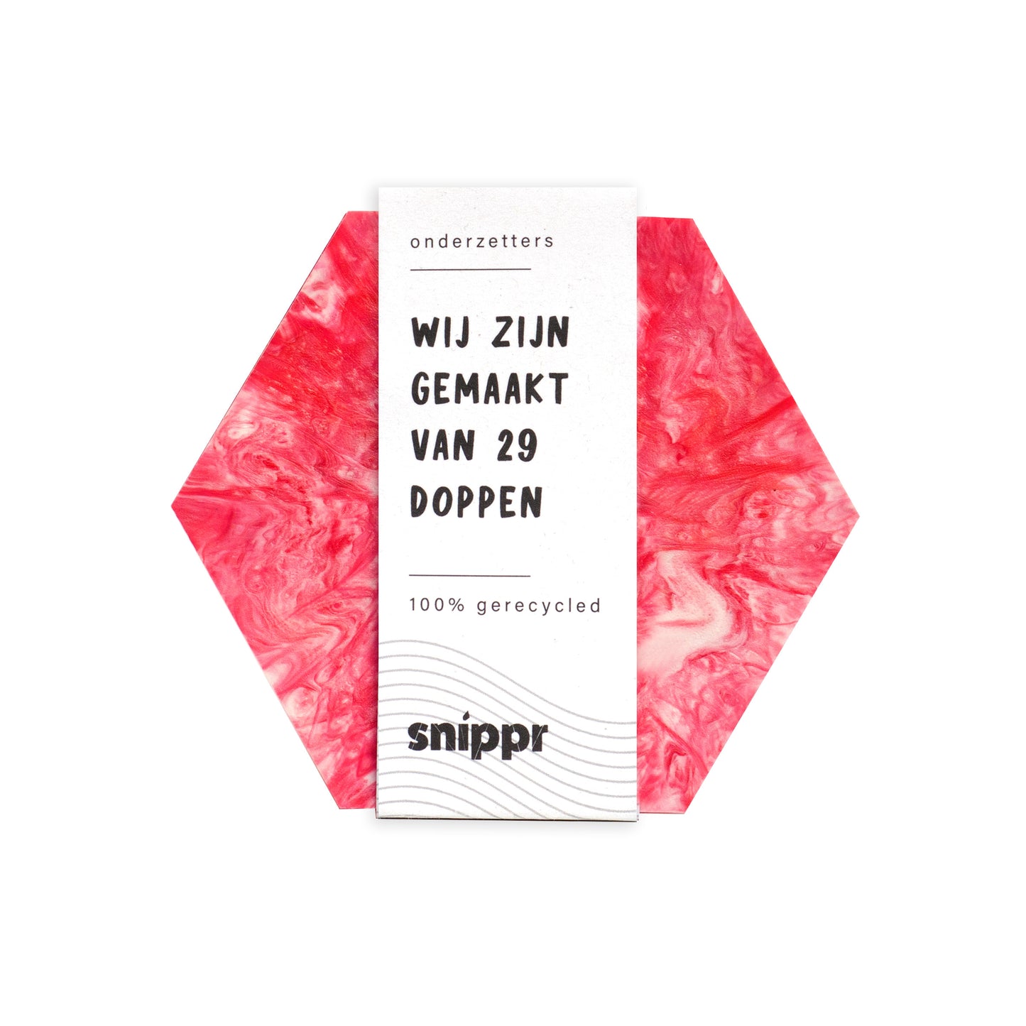 Onderzetters rood