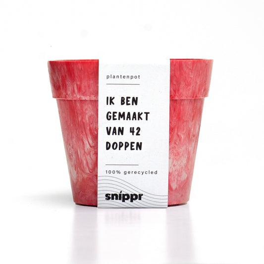 Plantenpot rood